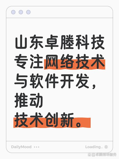 山东卓塍网络科技服务 泰安新锐，连接技术与未来的网络服务力量